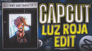 Trending LUZ ROJA Edit In Capcut Tutorial || DarkJen