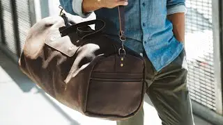Expedition Large Leather Duffle Bag | Go Forth Goods