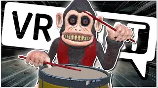 THE MONKEY, but it's in VRCHAT - VRChat (Funny Moments)