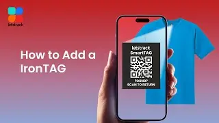 Letstrack Smart Iron-on Tag for Clothes | Child Safety, Privacy & Emergency Access