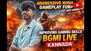 AGGRESSIVE RUSH GAMEPLAY FUN 🚀  IMPROVING GAMING SKILLS BGMI LIVE🔥 / #shortsfeed #bgmilive #shorts