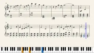Super Mario Odyssey Main Theme - [Piano Sheet Music]
