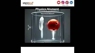 Feather vs Bowling Ball in Vacuum |Sigma Physics Moment|#physics #viralvideo#trending#trendingshorts