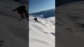Snowboarding in Voss 2021