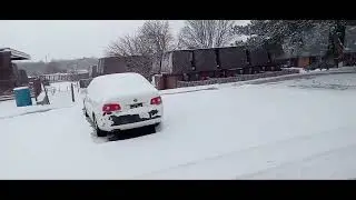 Snow fall in Iowa, 26/12/2022