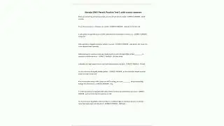 Nevada DMV Permit Practice Test 1 with correct answers1