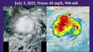 Hurricane Bonnie, July 2022