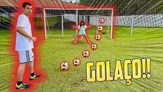 ELE JOGOU CONTRA MINHA IRMÃ NO GOL E OLHA O QUE ACONTECEU...