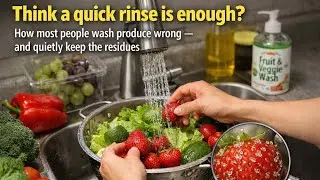 Baking soda miracles and vinegar myths &mdash; what really works when washing fruits and vegetables