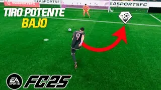 APRENDE COMO HACER EL TIRO POTENTE BAJO EN EA FC 25 *Nuevo playstyle Chetado