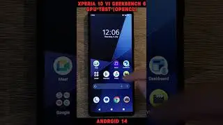 Xperia 10 VI / Snapdragon 6 Gen 1 - Geekbench 6 (GPU OpenCL Test) #shorts