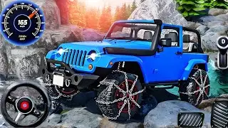 Mud Jeep Offroad Driving Simulator - 4x4 SUV Prado Derby Luxury Rocks - Android Gameplay part-5