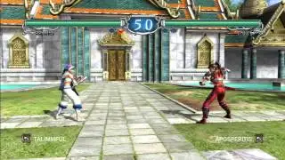 Soul Calibur HD Online Talim vs Taki APOSPERITIS