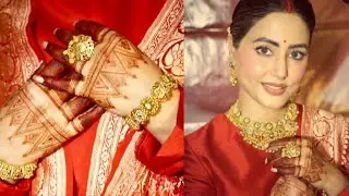 Hina Khan Karwa chauth mehndi design #mehndi #2025 #simplemehndidesign #karwachauthmehndidesign #art