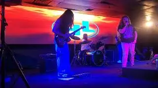 Lucy Valentine and her band Crimson Rose performing Helena by My Chemical Romance
