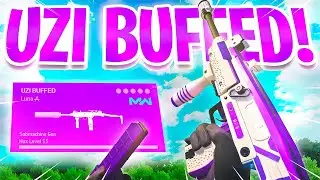 is the BUFFED UZI a TOP SMG NOW!? 👀 (BEST UZI SETUP for WARZONE)