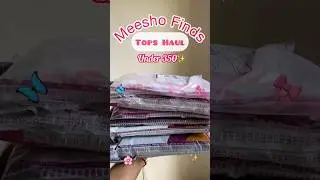 Meesho Tops Haul 🤍🎀✨Under Rs.350-/    #meesho #meeshohaul #meeshofinds #viralshort #fyi