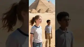 A journey through time to discover the Egyptian pyramids for children