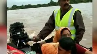SDRF rescuing people lives in Belagavi, Karnataka