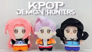 Kpop Demon Hunters Huntrix Soft Toys - No Talking&nbsp;ASMR