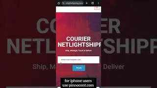 HOW TO CREATE TRACKING NUMBER FOR SHIPMENT using pinnocent