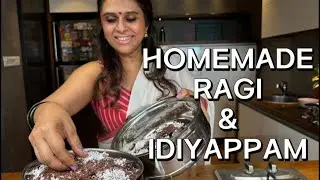 Homemade ragi & idiyappam | kitchen tales by Neethu