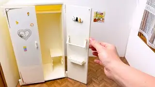 ASMR 🎧 Mini bedroom installation 🌟 Mini Desk Set 🌟 Mini Wardrobe 🌟