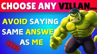 Avoid Saying The Same Thing As Me 🤯 MEGA CHALLENGE 2 📢