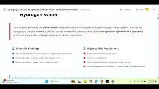 Hydrogen Tablets Nearly KILLED Me! Hidden Magnesium Dangers Exposed