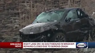 State police on scene of serious crash in Windham