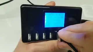 Caricatore Usb C Multiplo, Ziwodiv 8 Porte Caricabatterie USB C 60W Presa USB Multipla, Il display &egrave;