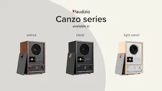 Audizio Canzo Internet Radio with DAB+/FM Tuner Dark Grey // Light Wood // Walnut