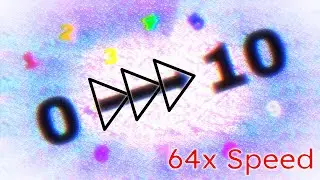 Numbers 0 to 10 - Numbers By One [Season 1] - 64x Speed!