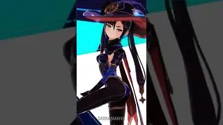 Mona - Queen Card【Genshin Impact MMD】