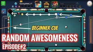 RANDOM AWESOMENESS #2- EPIC TRICKSHOT / INDIRECT SHOTS - GAMING WITH K - 8 BALL POOL - MINICLIP