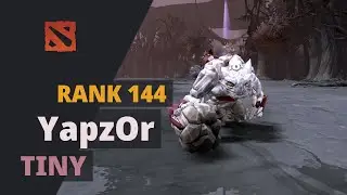 YapzOr (Rank 144) plays Tiny Dota 2 Full Game