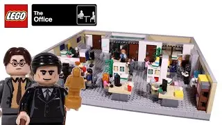 LEGO THE OFFICE MOC! 2,000+ pieces, Full interior + Minifigures