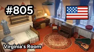 #805 🇺🇸 (📕3-📄11-5) - Virginia's Room - June's Journey