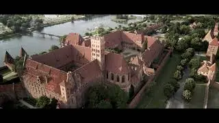 Walk around the biggest caste in europe. Malbork, Poland