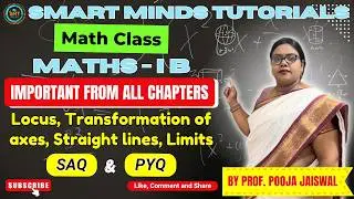 Maths IB SAQ| Imp. Q. &ndash; All Chapters | Locus|Transformation|Straight Lines |Limits | SAQs & PYQs 📘🔥