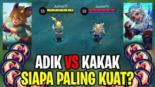 Joy Vs Harith - Kakak Vs Adik - Siapa Tersakit? Mobile Legends