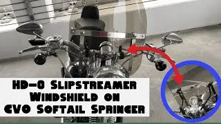 Installing HD-0 Slipstreamer on my CVO Softail Springer