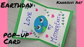 DIY Earth Day Pop -Up Card Easy