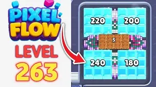 Pixel Flow Level 263 Walkthrough