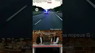 Amfetamiinia k&auml;ytt&auml;nyt rekkakuski ajoi poliisia karkuun hurjassa takaa-ajossa moottoritiell&auml;