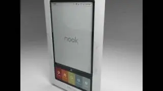 3D Model of the Barnes and Noble Nook Wifi