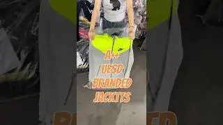Used clothing wholesale | branded jackets #secondhand #clothing #vintage #secondhandclothes #thrift