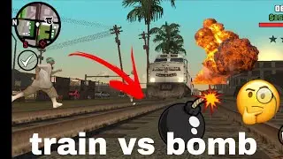 Train VS Bomb 💣 survive? 