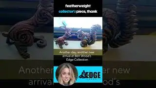 Ben Wood's New Arrivals The Boxing Hare & Red Squirrel #funny #edge collectors #Edge sculptures