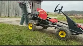 Wolf Cart Rasenmäher tuning 140ccm